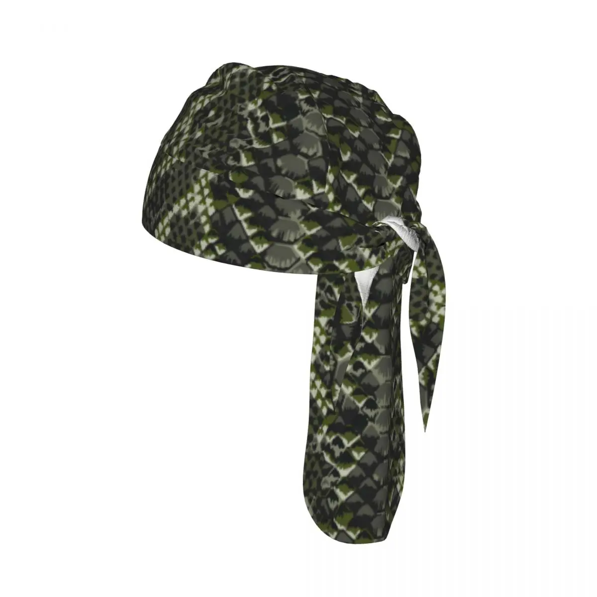

Quick-drying Cycling Cap Breathable Wicking Bandana Snake Skin Pattern Outdoor Running Hiking Bicycle Headwear