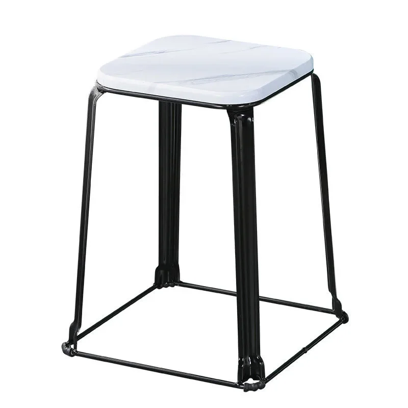 

Stool household simple thickened restaurant stacked reinforced dressing stool light luxury shoe change chair simple