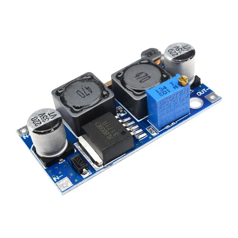 5Pcs Boost Buck DC-DC adjustable step up down Converter XL6009 Module Solar Voltage