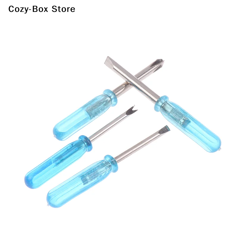[ZY]10-Pack Mini Screwdriver Set Cross/Horizontal Head Precision Repair Tools For Toys And Electronics Hand Exercise[ZY]
