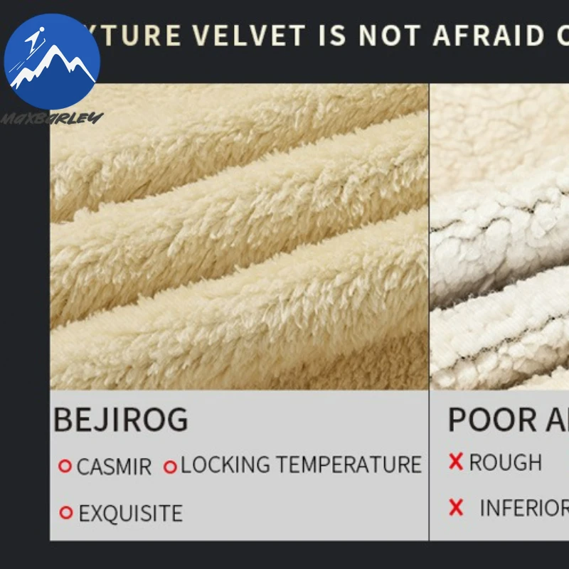 Maxbarley Winter Men Sets 2025 New Fashion Plus Fleece Thickened Warm Jacket+pants Sportwear Suit 2-piece Man Casual Tracksuits