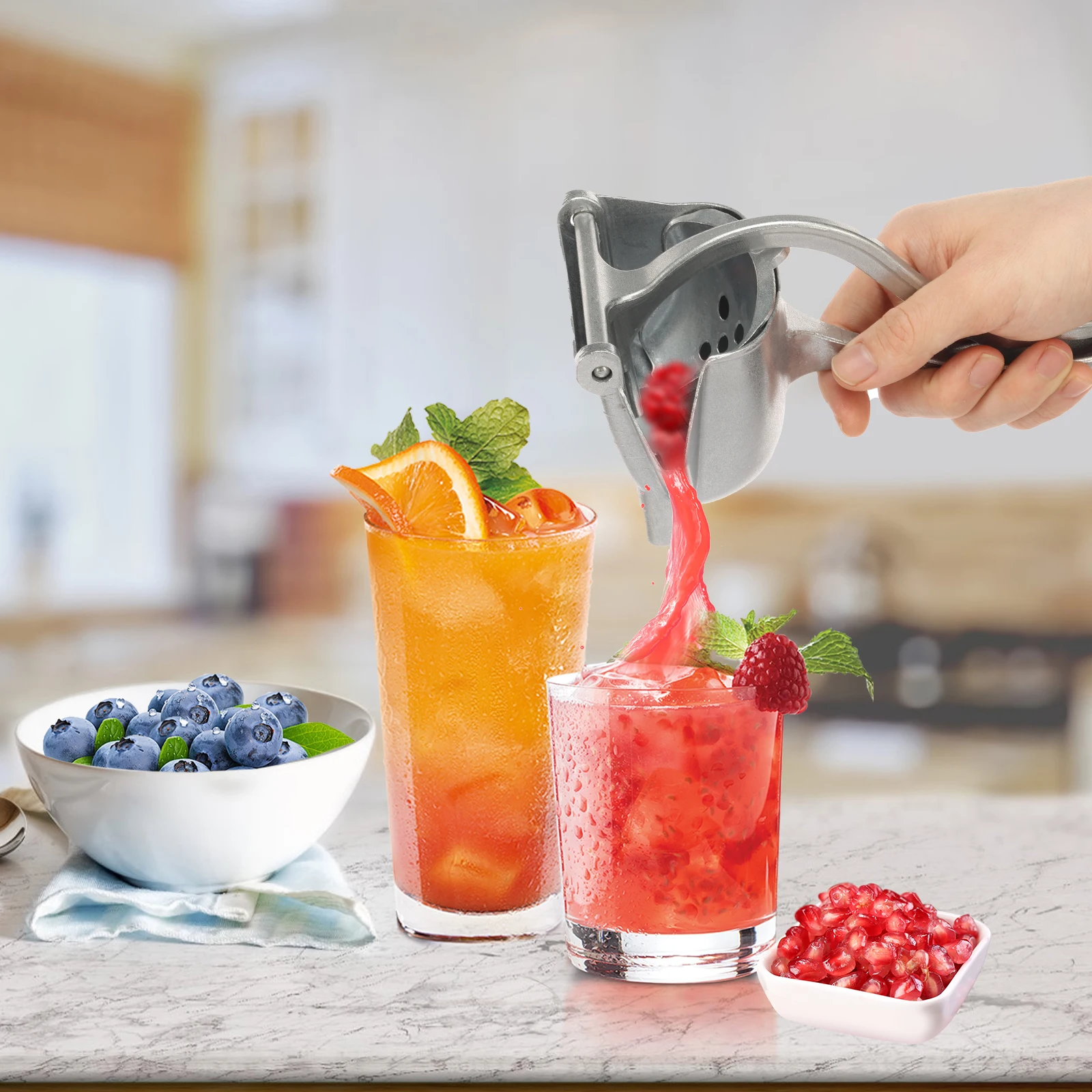 4/2pc Lemon Squeezer Hand Pres - Citrus Juicer Bar ulasan dan harga