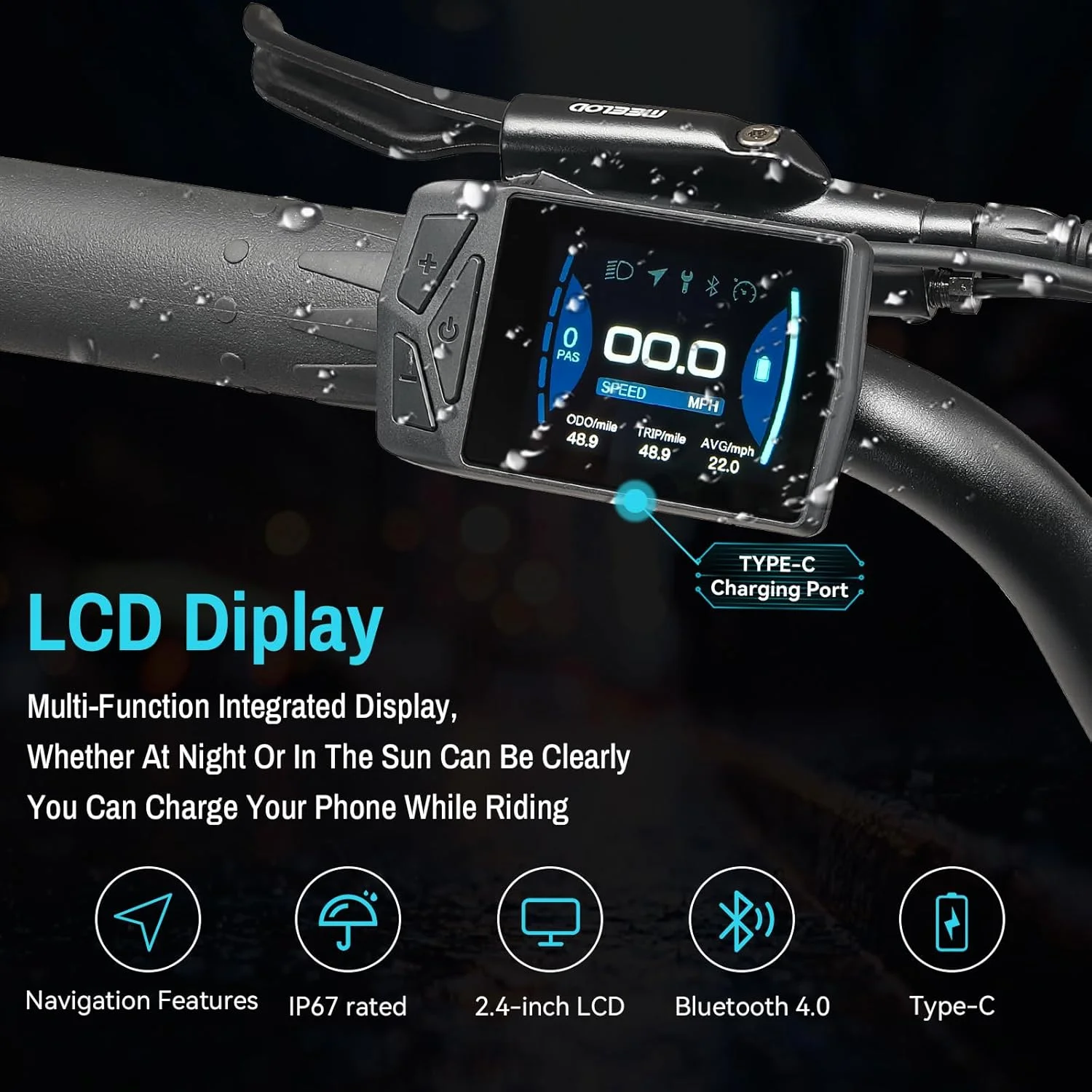 Kép 6: DK300MAX Elektromos Bicaj számára felnőttek 2400W Kettős szám brushless motoros Kettős szám 48V 40AH cserélhető Akkumulátor hegyi ebike Kettős szám Abbahagyás