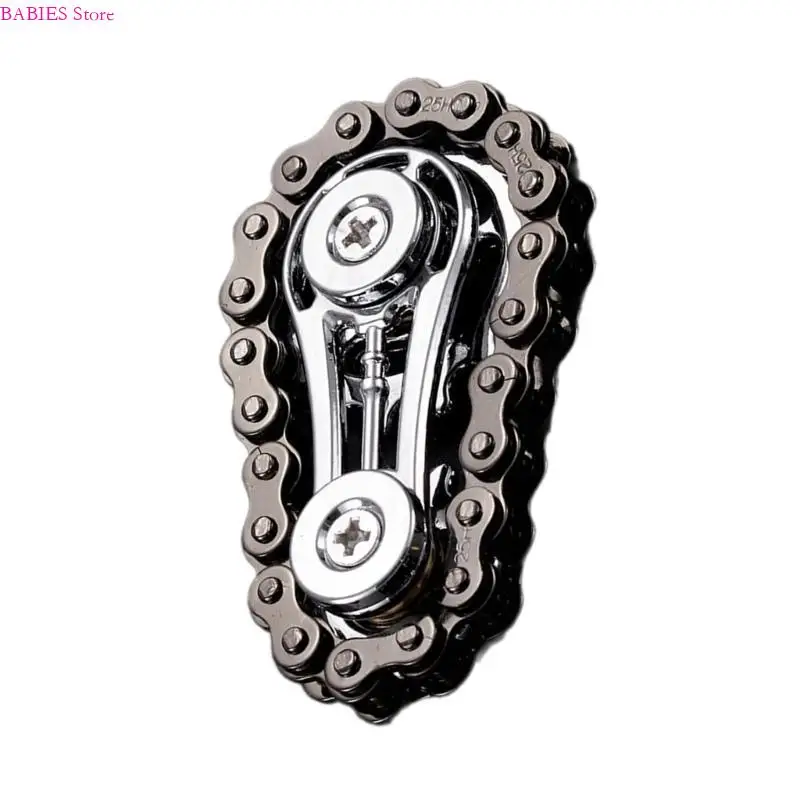 C9GB高品質のメタルフィジェットスピナー屋内および屋外での使用に最適なギアチェーンメカニズム愛好家に最適な贈り物