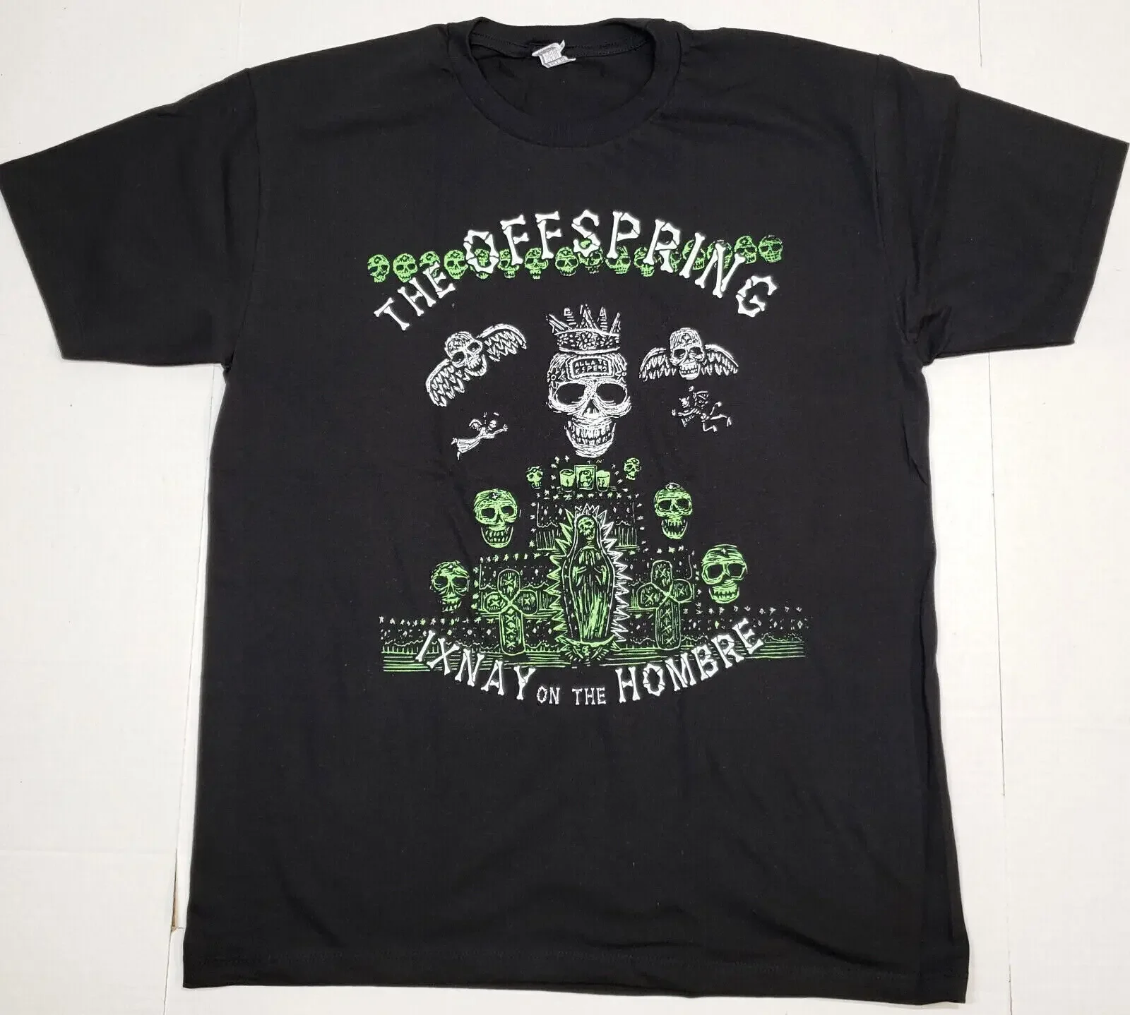 OFFSPRING-T-shirt Punk Rock pour Homme, 100% Coton, Noir, Nouveau