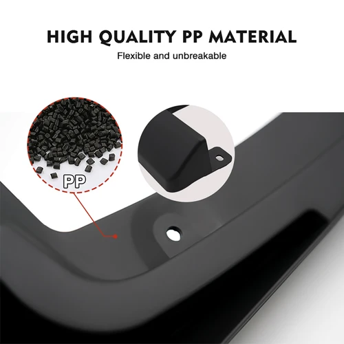 Imagen 2 del producto Para Nissan Micra / March K13 2010 2011 2012 2013 guardabarros guardabarros protector contra salpicaduras guardabarros accesorios de coche