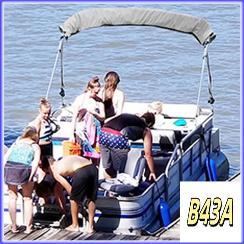 

Верхняя крышка для Sp-Boat, тканевый чехол для яхты Bimini из ткани Оксфорд, солнцезащитный тент для лодки, сильная защита от УФ-лучей, 61-72 дюймов