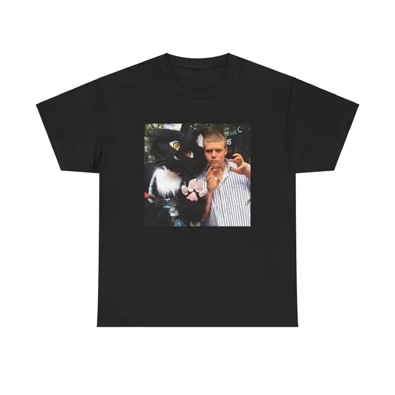 

Yung Lean With a Furry - Yung Lean Shirt, Bladee, Drain Gang, T shirt