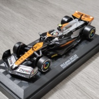 1:43 2023 McLaren F1 Team MCL60 4# Lando Norris 81# Oscar Piastri Australia Morocco British Alloy Metal Diecast Model Christmas