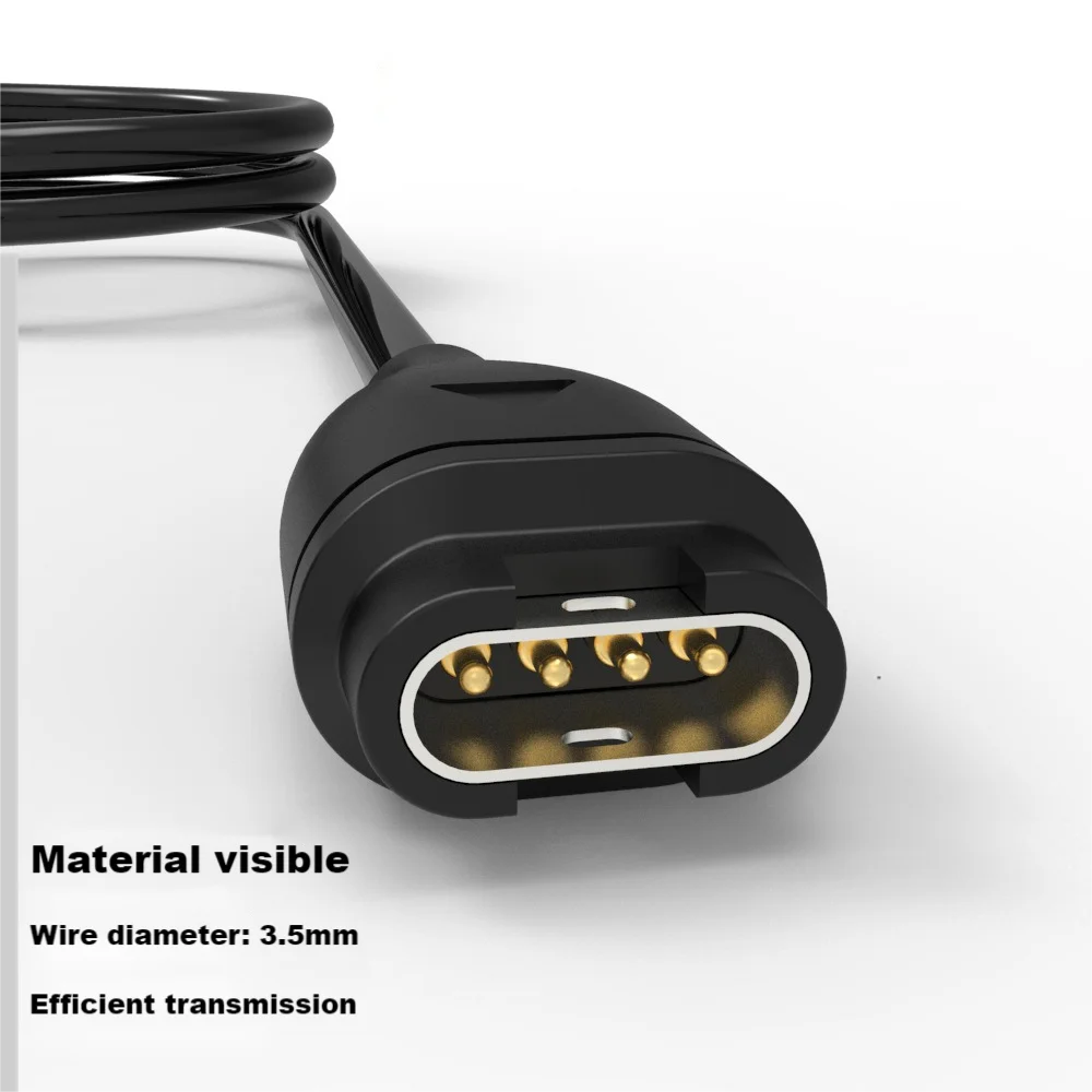 USB Type-C Adapter for Garmin Fenix 7 7S 7X 6 6S 6X 5 5S 5X Charger for Garmin Fenix 8 51mm 47mm 43mm AMOLED Charging Cable