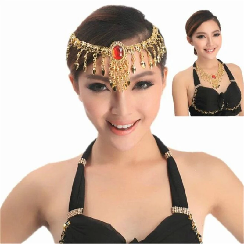 Dance Necklace Performance Head Chain Can Be Used With Scarves Beautiful Indian Dance Accessories For Children And Adults