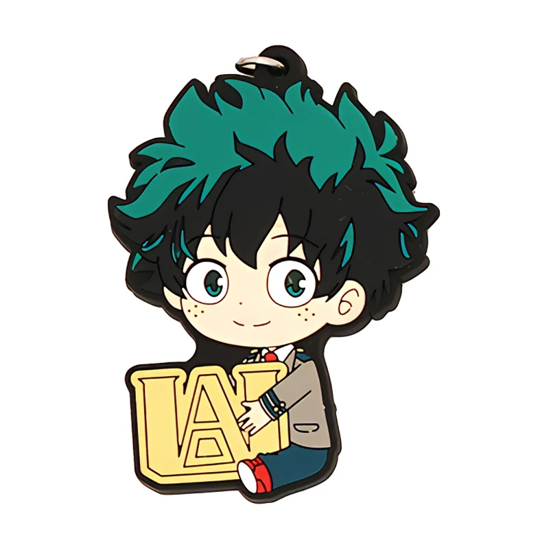 For mine Hero of school Free Item No Hero College Midoriya Deku Denki OCHACO Bakugou Katsuki Keychain