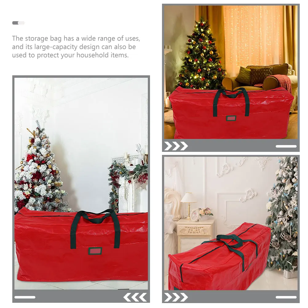 

Christmas Tree Storage Bag 135x34x68cm Green Gift Tote Polyester Non Woven Large Capacity Household Item Protection Christmas