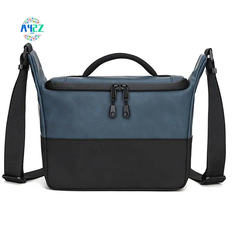 A42Z-Professional Digital SLR Camera Bags Lens Photography Bag Waterproof Leather Shoulder Bag For Canon/Nikon/Sony Camera