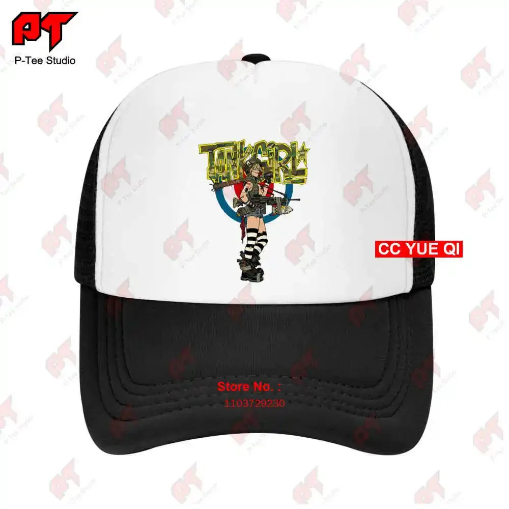 Tank Girl Comic Spades Alternative Bomb Feminist Baseball Caps Truck Cap OAGN