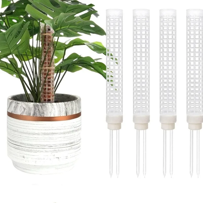1/2/3pcs Self-watering Moss Pole Stackable Plant Stand Plant Climbing Column Growing Support Stand for Plants Garden Accessories