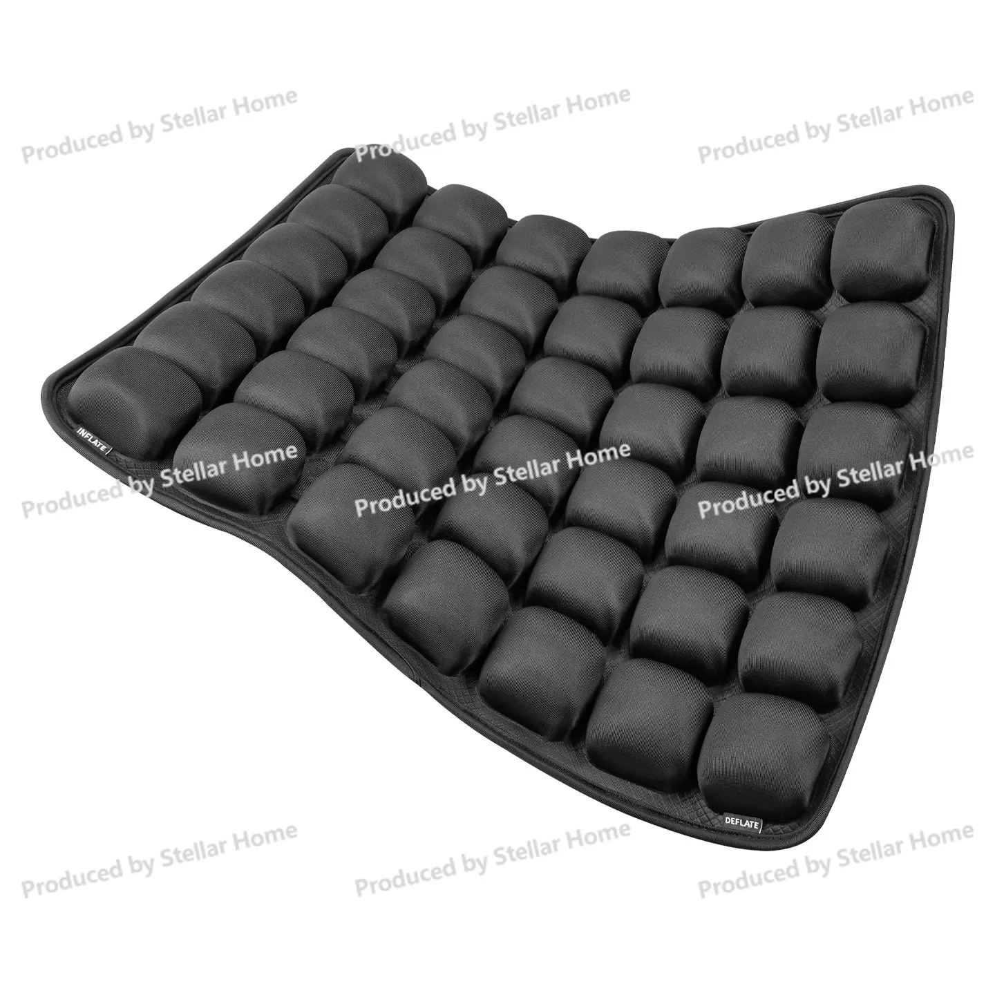 

Inflatable Seat Cushion - 3d Airplane Travel Pad for Tailbone & Hip Discomfort Relief - Portable & Breathable