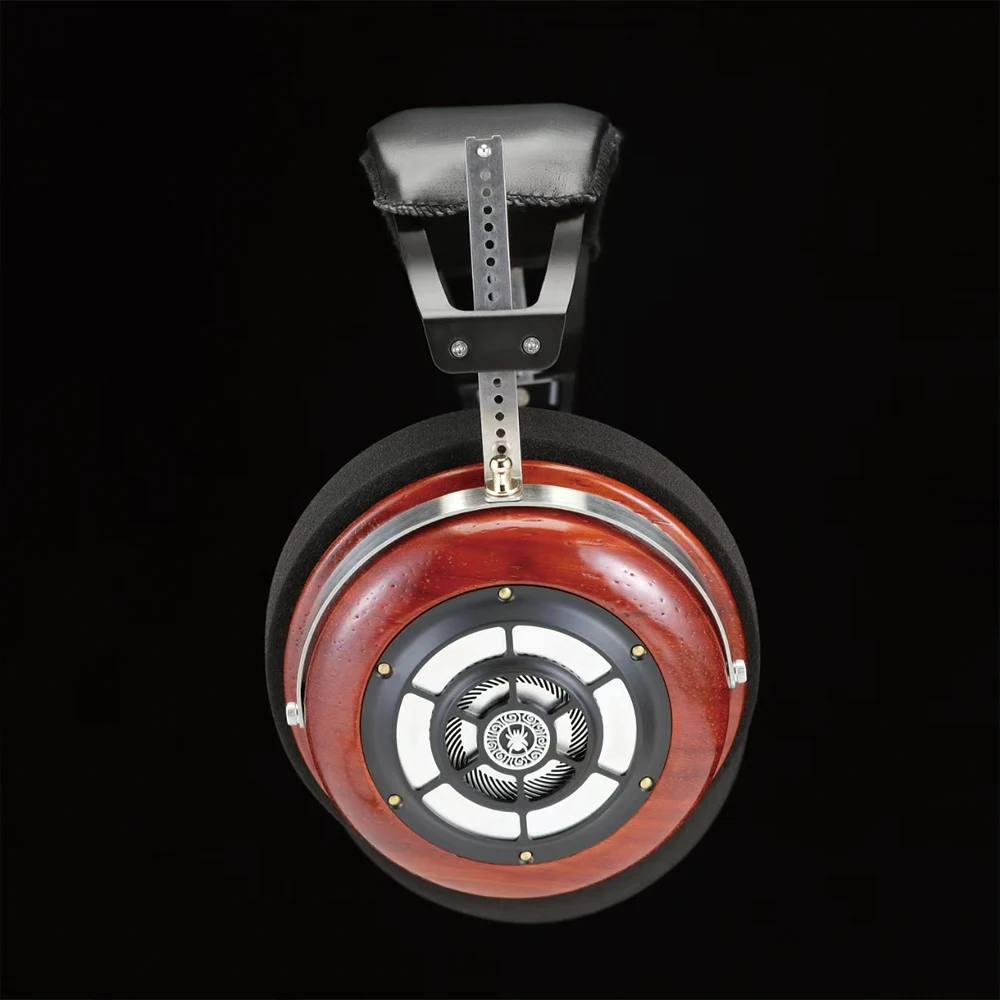 ELFINEAR Kit de carcasa de accesorios para auriculares, auriculares para juegos con cable sobre la oreja, Padauk de madera maciza, Kit DIY de alta gama para audiófilos