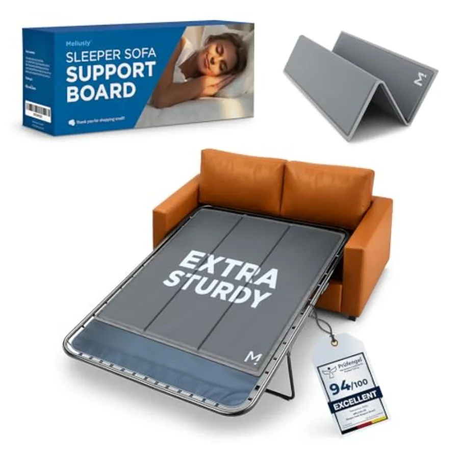 Meliusly Sleeper Sofa Support Board Full Size 48x48 Heavy Duty Wood Sofa Bed Board for Pull Out Couch Foldable Mattress Support
