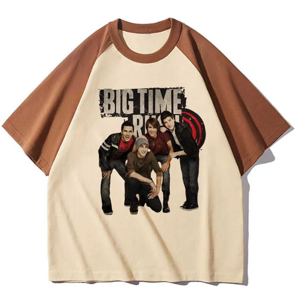 Big Time Rush tshirt women graphic tee quick dry Japanese top female harajuku streetwear comic clothes