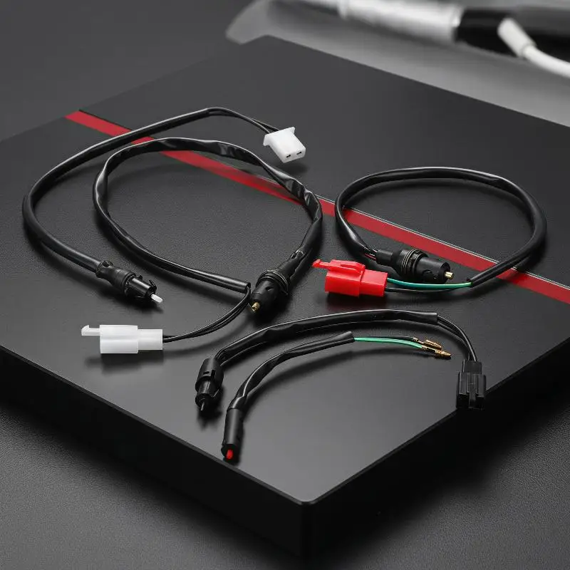 Universal Motorcycle Brake Light Switch Drum Type Single Disc Front Brake Line Component for Dirt Bike Adventure Touring