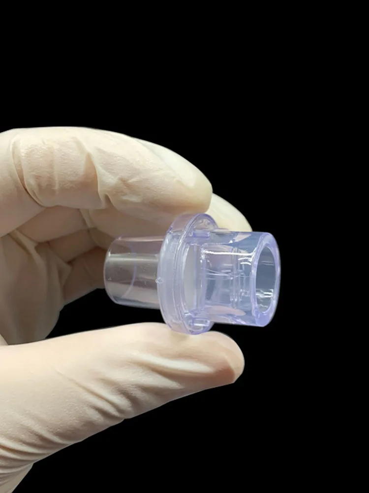 CPR-zakmasker met eenrichtingsklep, noodhulp reanimatieapparaat, zuurstofinlaatplug, ademhalingsmasker voor reanimatie - afbeelding 2