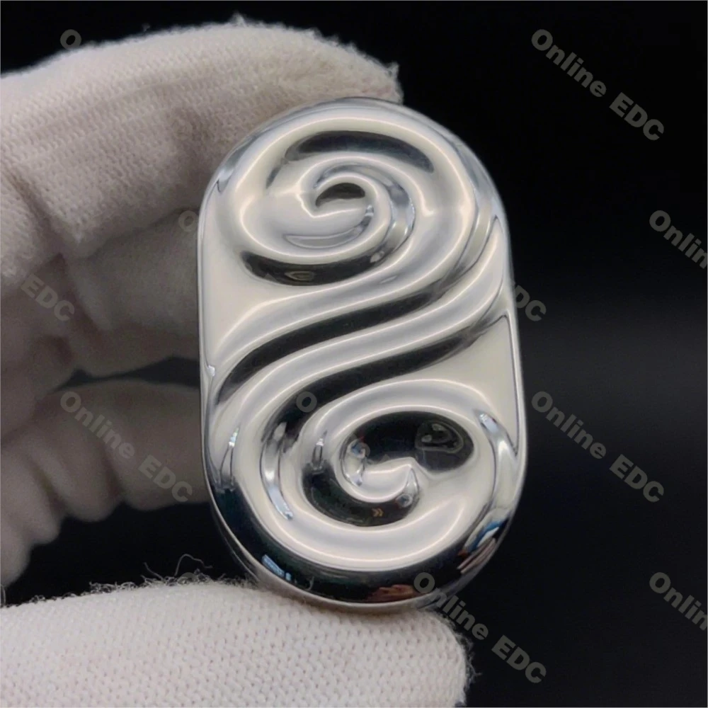 Original scellé nouveau SEKI Ripple2.0 pluie mécanique Fidget curseur Mode à cliquet EDC Fidget Spinner soulagement du Stress jouet pour adultes