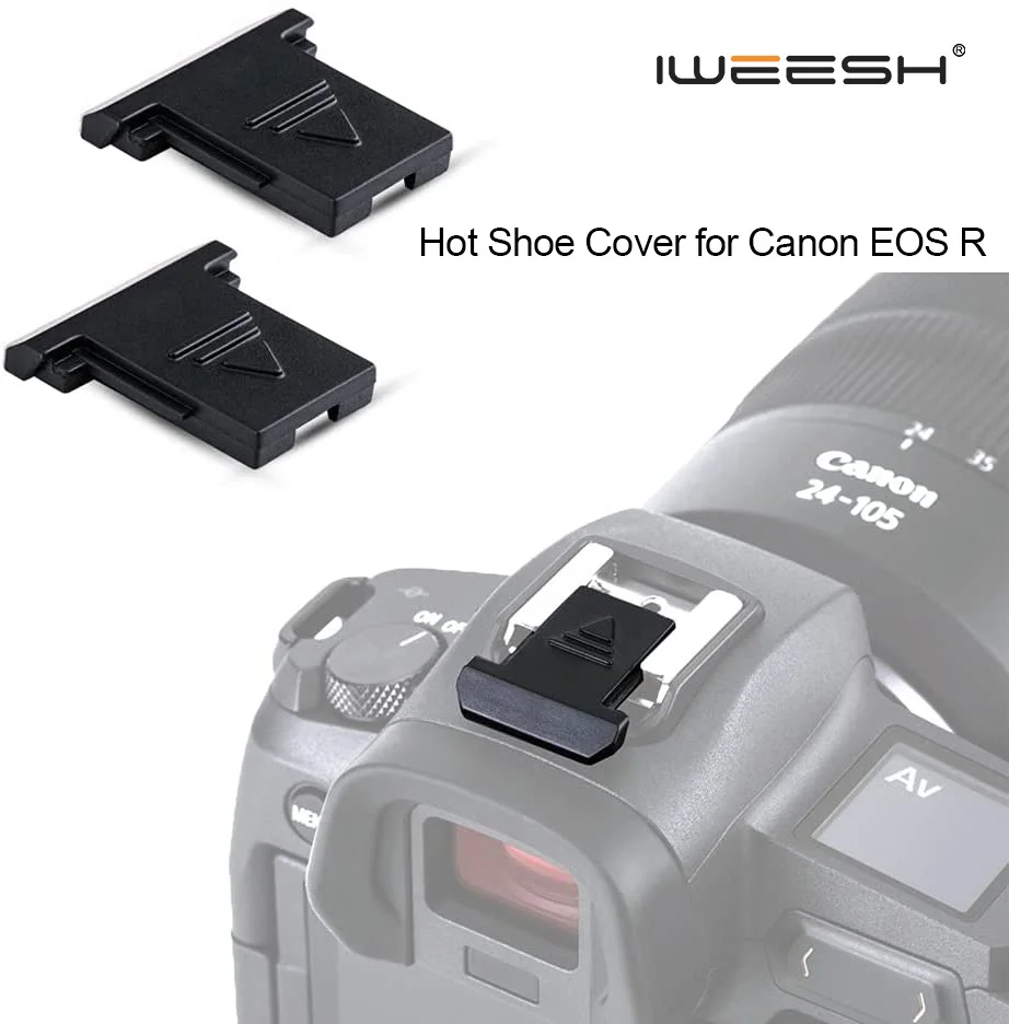Camera Hot Shoe Cover Cap Protector for Canon EOS R5 R6 RP R 7D Mark II 6D