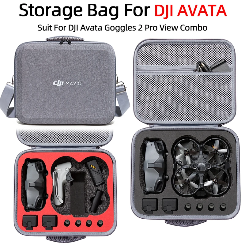 For DJI AVATA Portable Storage Bag Shoulder Bag Travel Carring Case Handheld Case DJI AVATA Drone Accessories Case