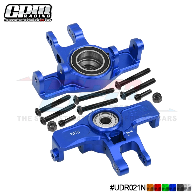 GPM Alloy 7075 Front Knuckle Arms Larger Inner Bearings For TRAXXAS 1/7 UDR