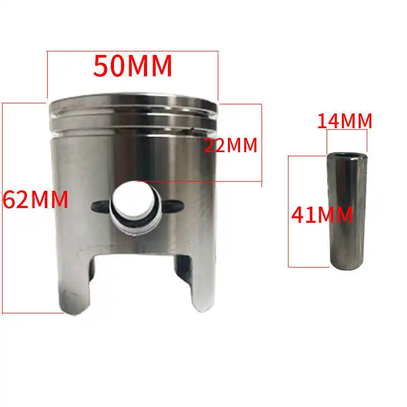 Motorcycle Engine Piston Ring Kit for Suzuki Haojue Qingqi Jingcheng Qjmotor AX100 HJ100 JC100 QJ100 100 Motorbike Engine Parts