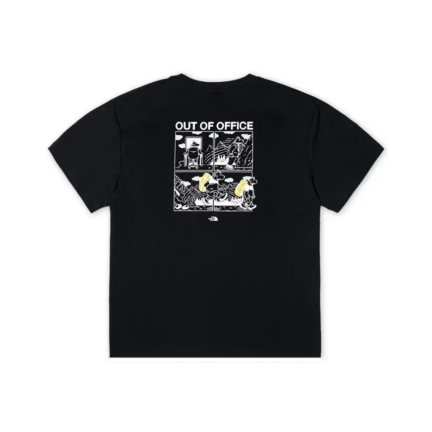 THE NORTH FACE Unisex Quick-Drying Comfortable Loose Casual Fun Short-Sleeved T-Shirt