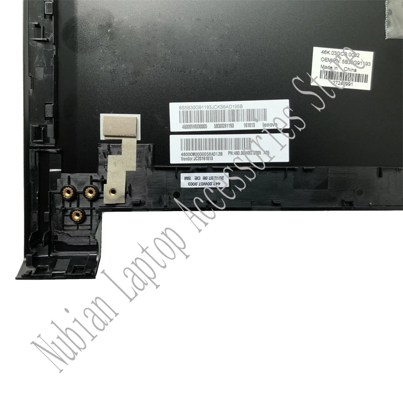 Nieuwe Voor Lenovo Flex 2 Pro-15 Rand 15 Lcd Back Cover Rear Bottom Case Deksel Top Case 460.00w0O.0005