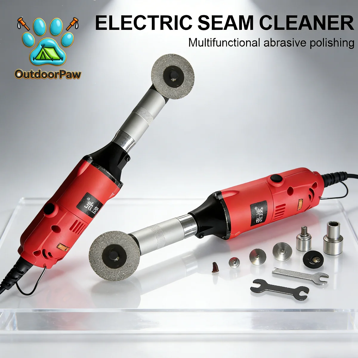 Electric Elbow Grinder Corded Electric Handheld Grinder Die Grinder Tool Kit for Metal Polishing, Wood Carving & DIY Grinding