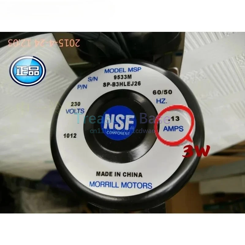 Uniwersalna pompa wody do kostkarki lodu 14W, pompa wody do kostkarki lodu NSF 3W, pompa wody do granulatora lodu 9W, silnik 6W