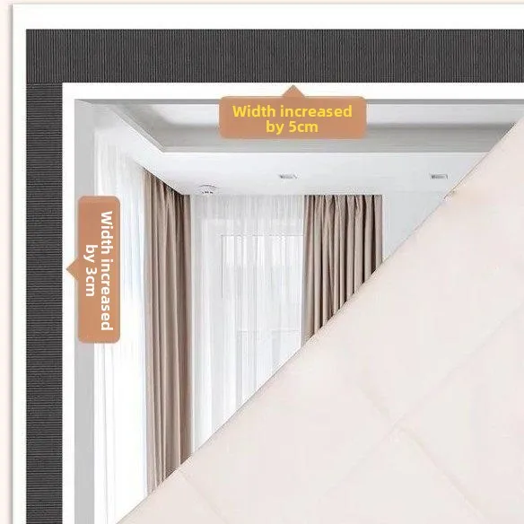 Thickened Modern Minimalist Door Curtain Windproof Warmth Retention Home Use Cotton Door Curtain Magnetic Absorption Style