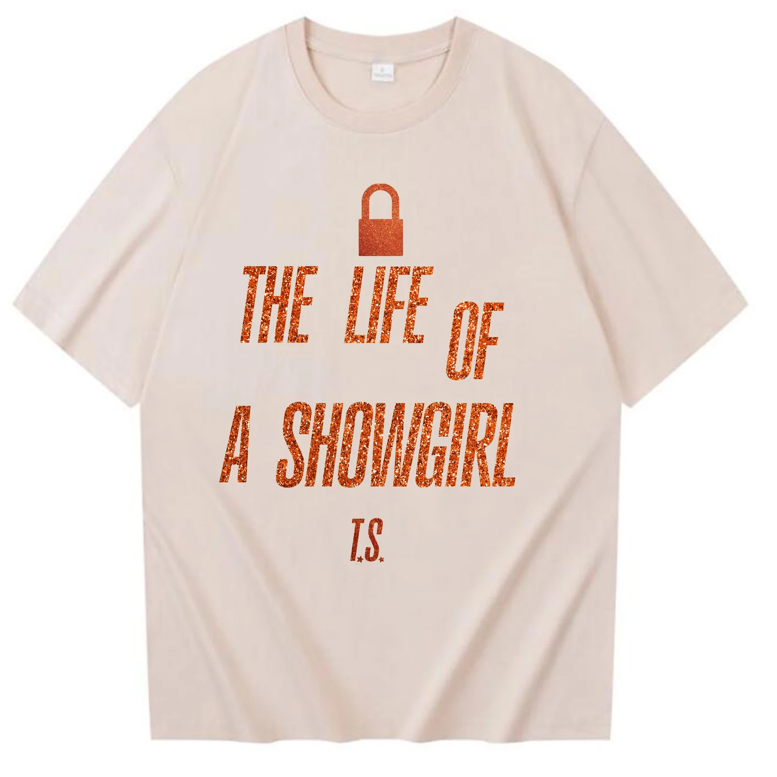 تي شيرت Taylor New Ablum The Life of A Showgirl موضة الصيف للسيدات تي شيرت HarajukuTrend T.S برقبة دائرية كاجوال بأكمام قصيرة #6