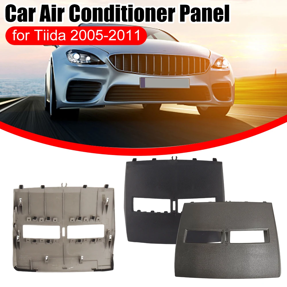 

Non-Slip Air Conditioner Vent Outlet Car Finisher Instrument Panel Cover Front Dashboard Panel Shell for Nissan Tiida 2005-2011