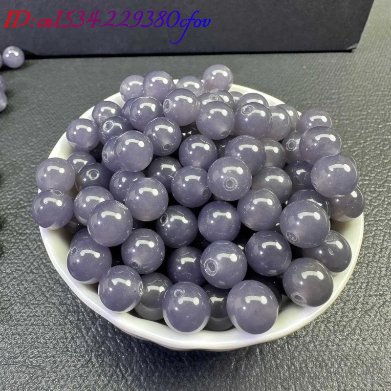 Natural Multiple colors available Jade Beads DIY Bracelet Bangle Charm Jadeite Jewellery Accessories Amulet Gift Customized - Image 2