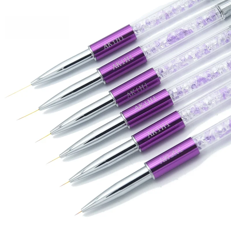 

Akihi Nail Art Paint Pen Super Fine Line Ding Bru Tool for Nail Decoration And Beau eup Normal Specin