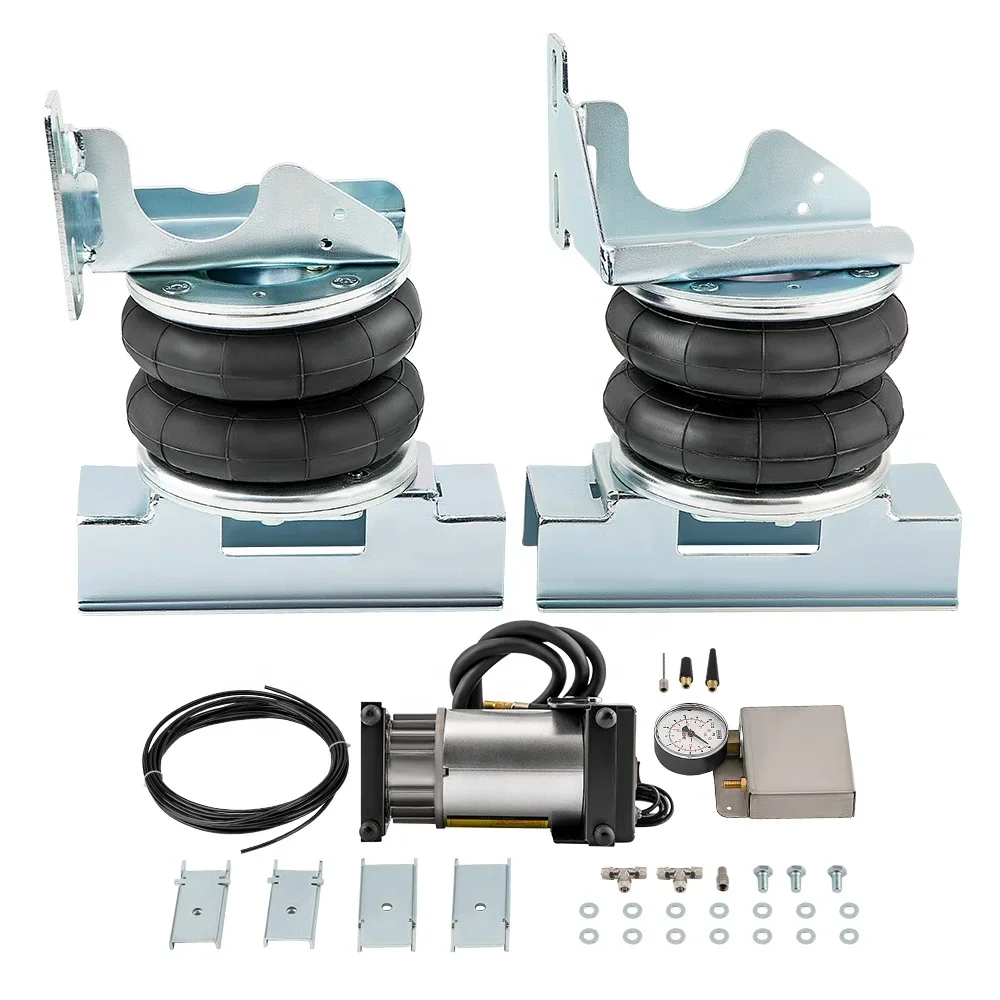 Maxpeedingrods Air Suspension Spring Bellows + Compressor Kit For Mercedes Benz Sprinter 06-20 4000 Kg