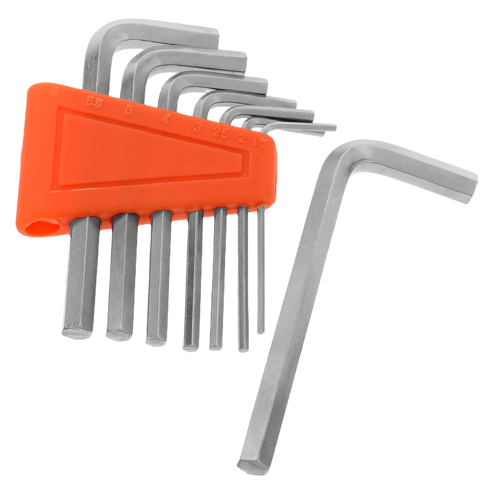 

8pcs L-Shaped Hex Key Guitar Wrench Set Portable Sturdy Steel For Acoustic Electric Guitar Maintenance Repair Tools Kit