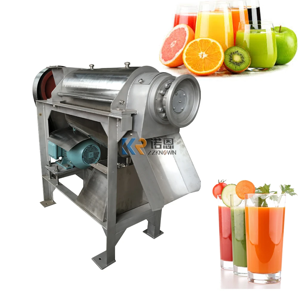 เครื่องคั้นน้ําผลไม้ผลไม้บดเกลียวอุตสาหกรรมความจุ 1.5 ตัน/เครื่องสกัดน้ําส้ม/เครื่องทําน้ําผลไม้บดสกรูผัก