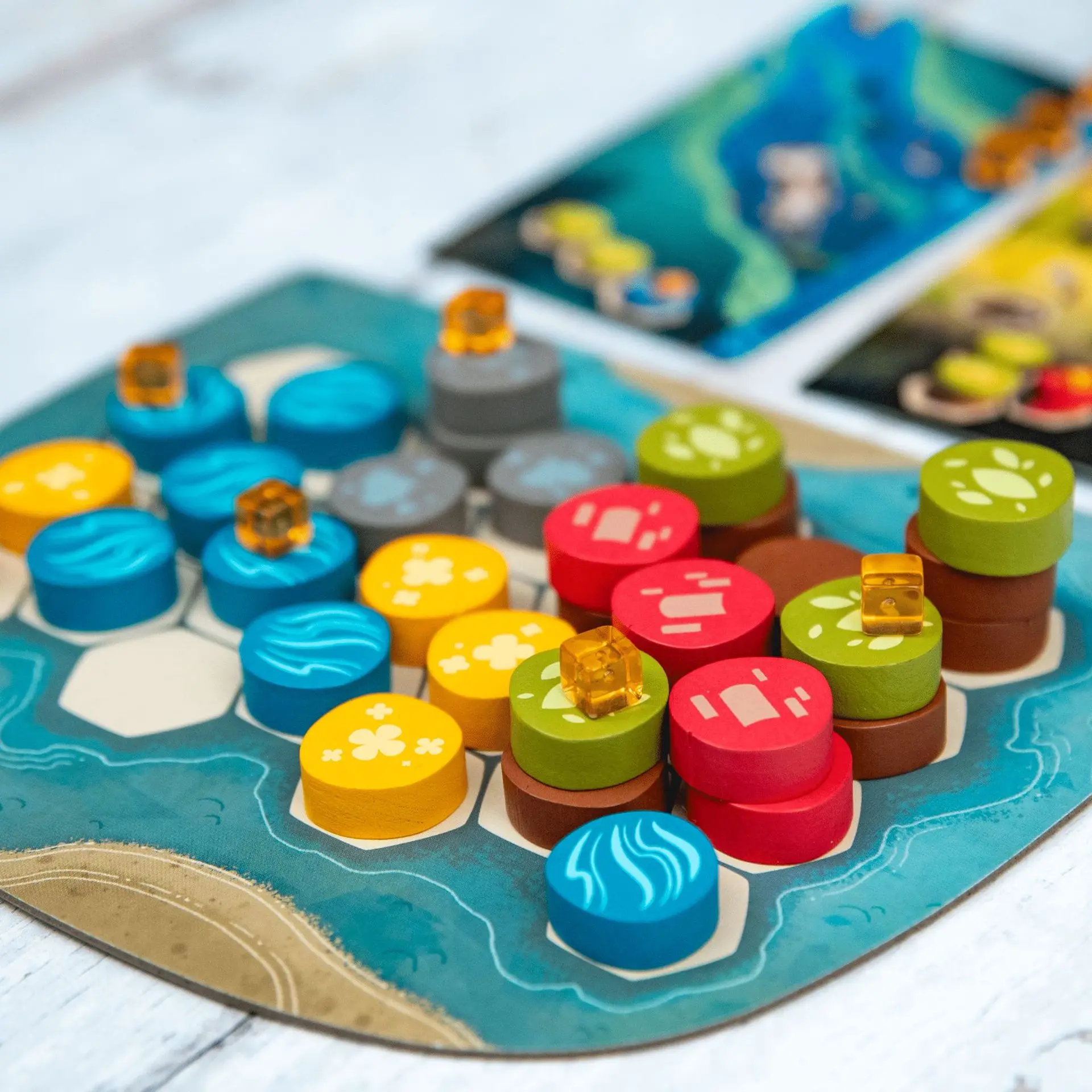 Harmonie - Giochi da tavolo - Creazione di paesaggi ed habitat per animali - Strategia e creatività - Per età superiore a 10 anni