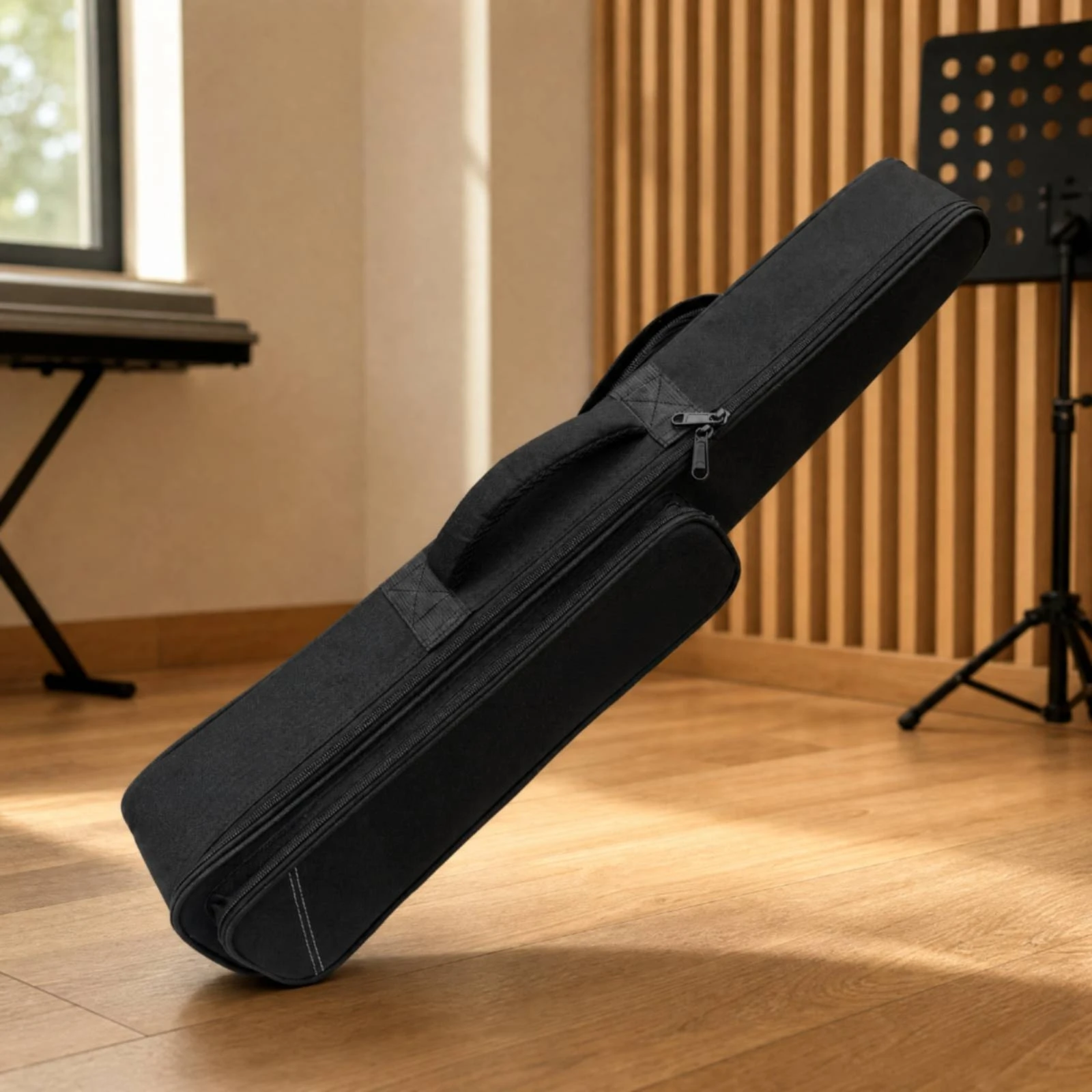 Electric Wind Instrument Carrying Bag Safeguarding Electric Wind Instrument Bag with Pocket Long-Lasting Stylish