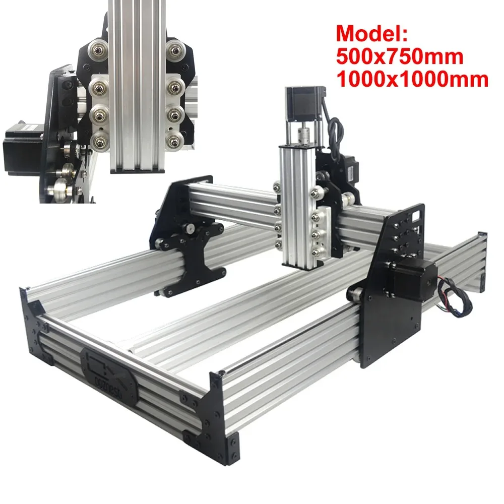DIY 3D Printer Kit CNC Engraving Machine Disassembled Frame   Engraver Marking Machine 500x750/1000x1000mm