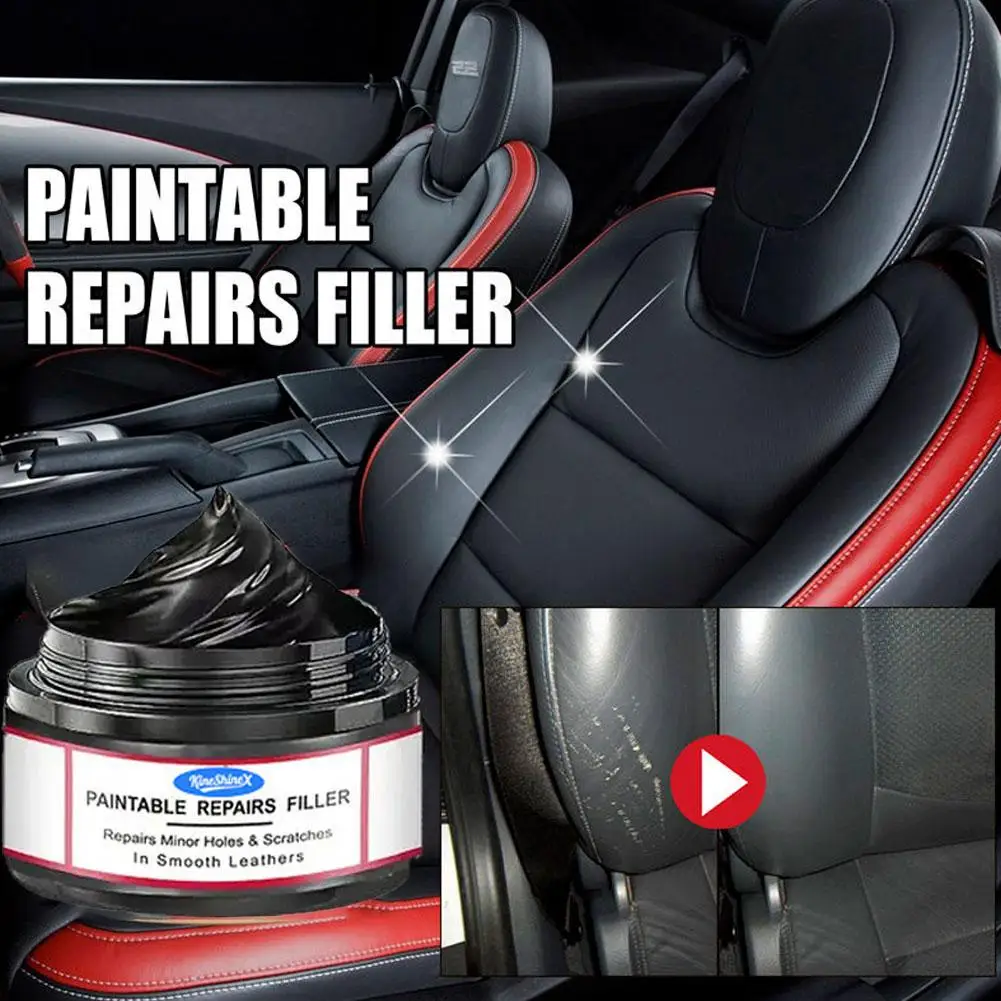 50g Car Interior Repair Cream Black Dashboard & Plastic Restorer Polishing Wax Car Surface Repair Agent Auto Accessories