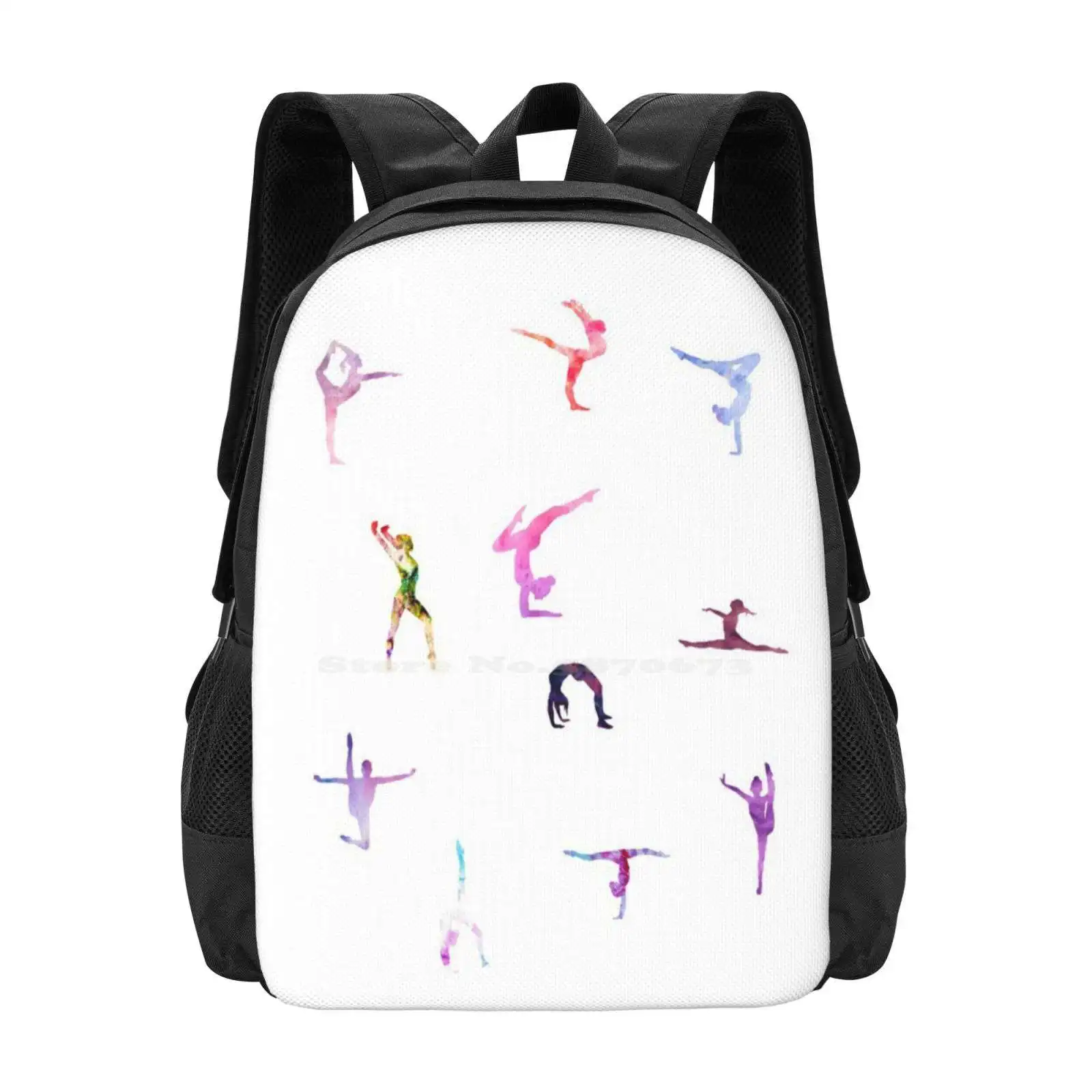 Bolsa de gimnasia para hombres, mujeres y niñas, bailarina deportiva adolescente, entrenador de gimnasia, baile Acro