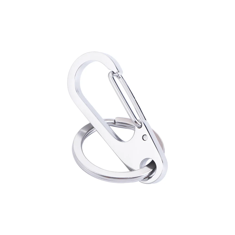 

Stainless Steel Metal Multi-function Anti-lost Universal Keyfob Screwdriver Key Ring Holder Car Keychain Multifunction Keychain