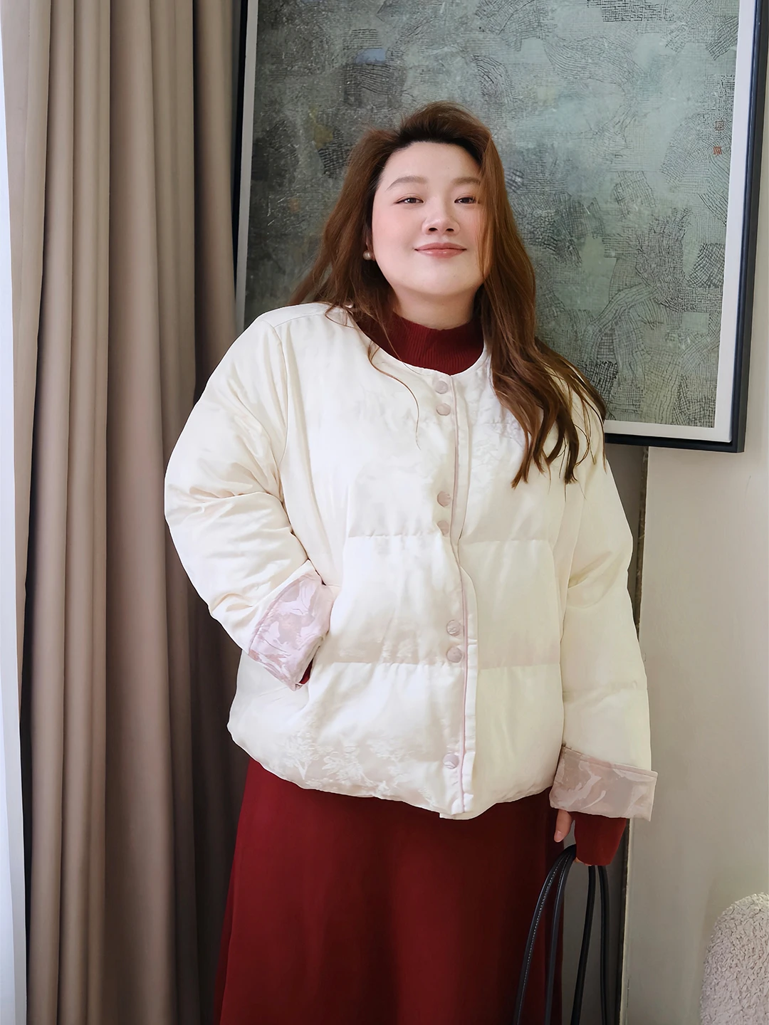 

Женский топ Zooobaby004 в китайском национальном стиле, с вышивкой, круглым вырезом, из хлопка, приталенный, универсальный